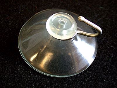 Ventouse de diamètre 40 mm avec crochet en métal